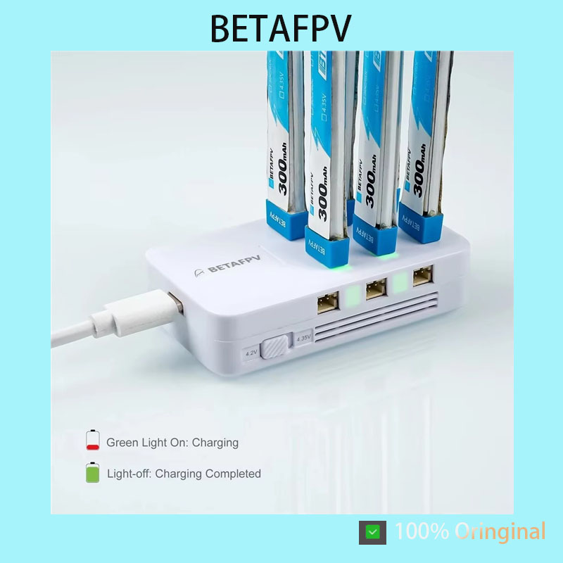 Drone Racing Charger - BETAFPV 6 Ports 1S Lipo Battery