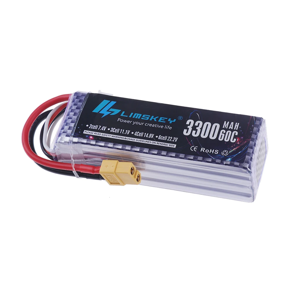 4S LiPo Battery 14.8V 3300mAh  - Drone Racing Battery recension och pris