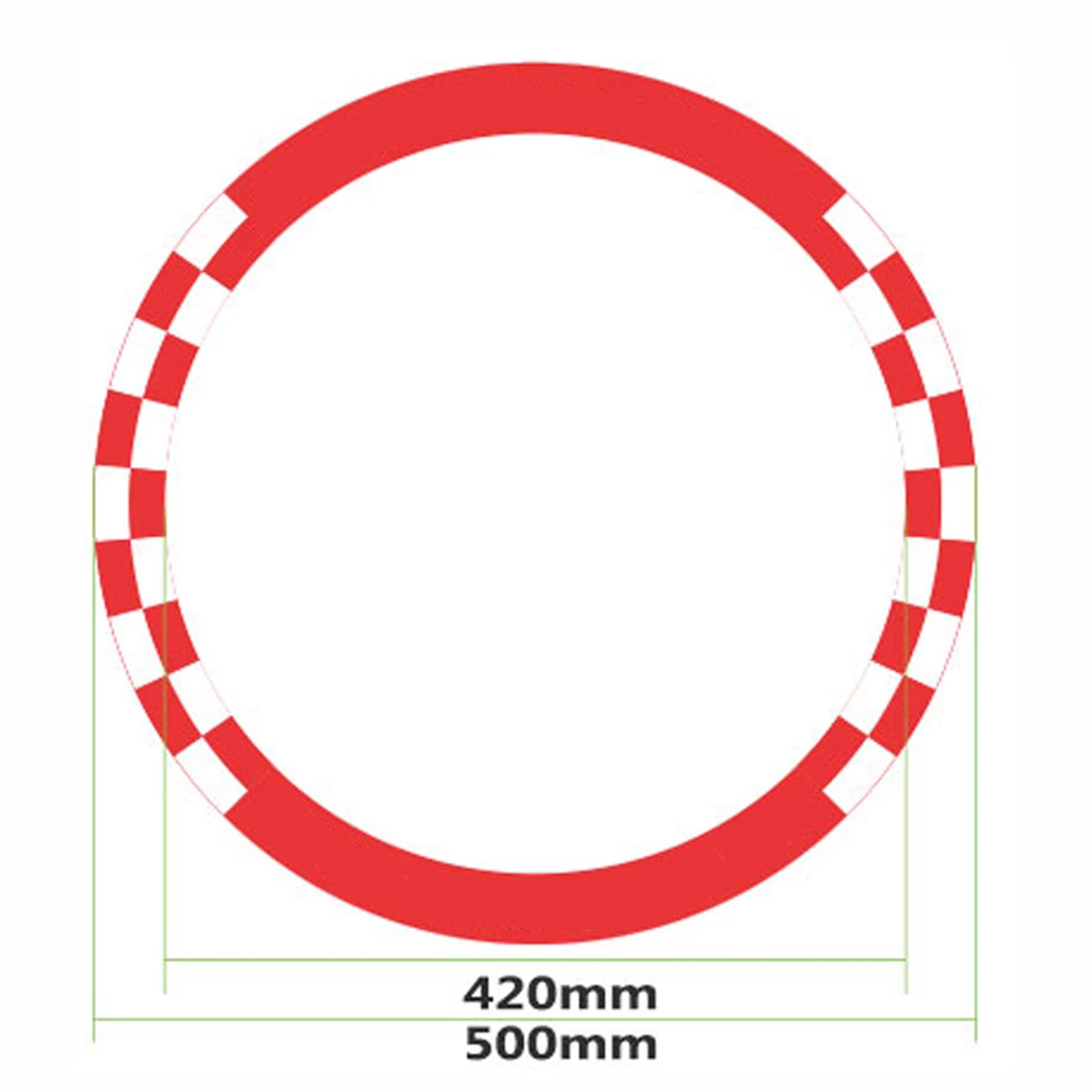 Flying Racing Gate Door 500mm  - Drone Racing Flag recension och pris