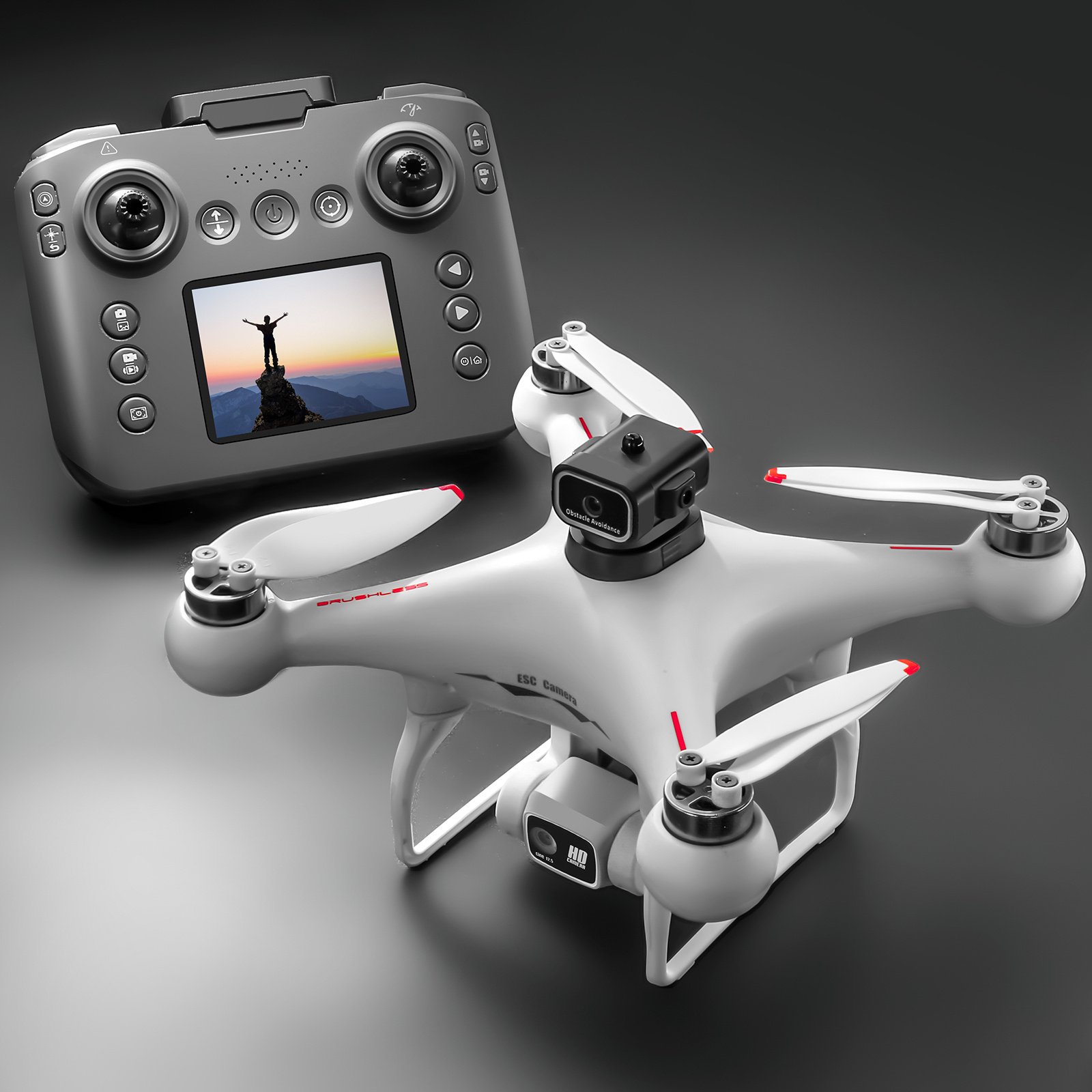 ZNLYRION S116 RC Drone Brushle - Drone Racing Camera recension och pris