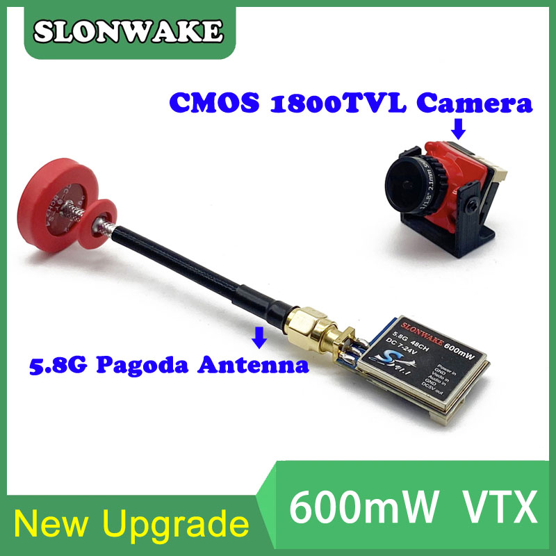Ready to use 5.8G 48CH 600mW v - Drone Racing Camera recension och pris