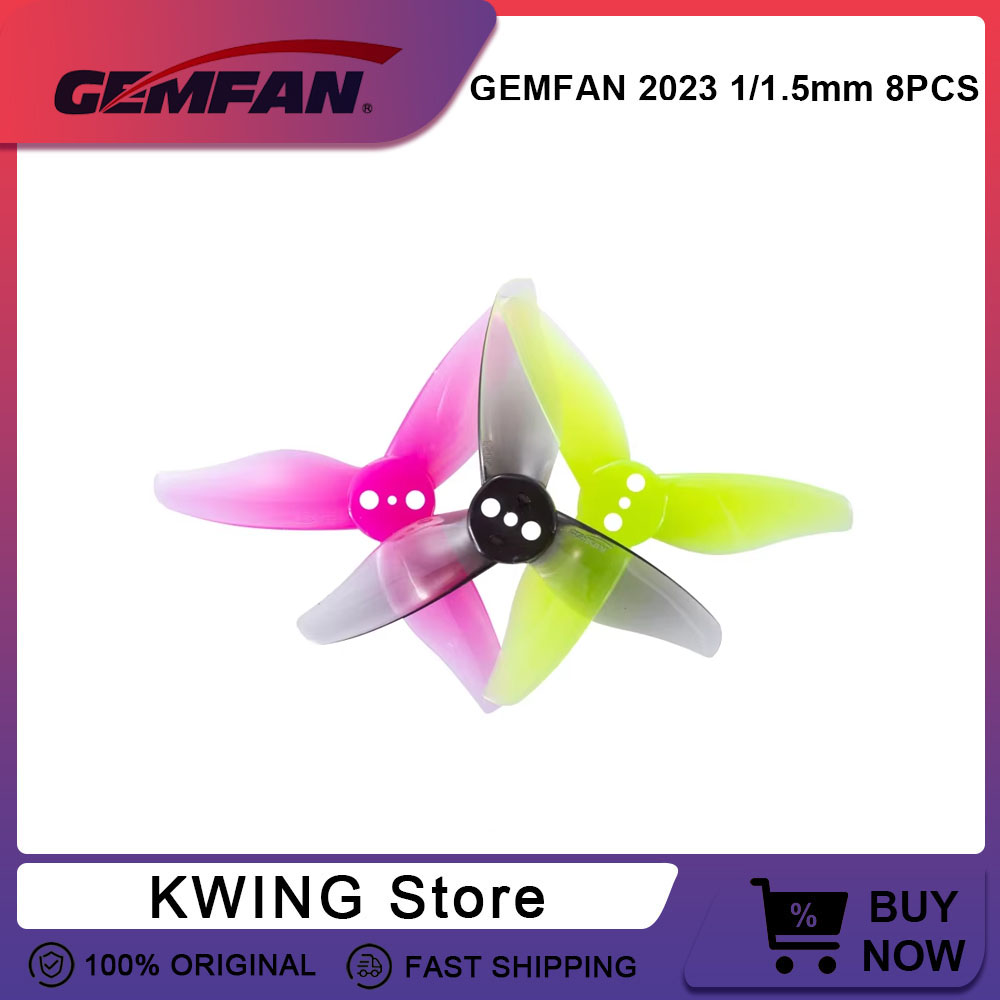 8PCS Gemfan Hurricane 2023 2X2 - Drone Racing Gate recension och pris