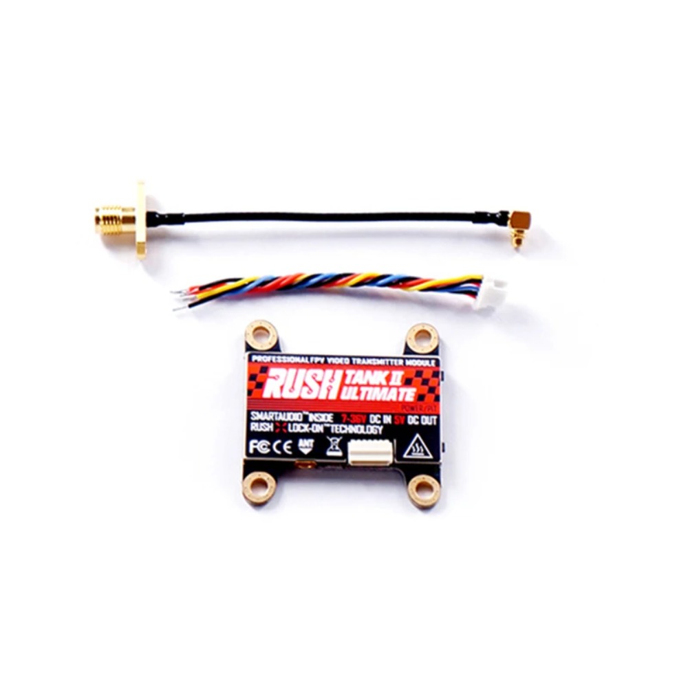 RUSH TANK Ultimate II/Mini/PLU - Drone Racing Transmitter recension och pris