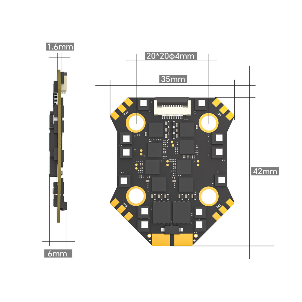 iFlight Borg F7 Mini Stack Fli - Drone Racing Flight Controller recension och pris
