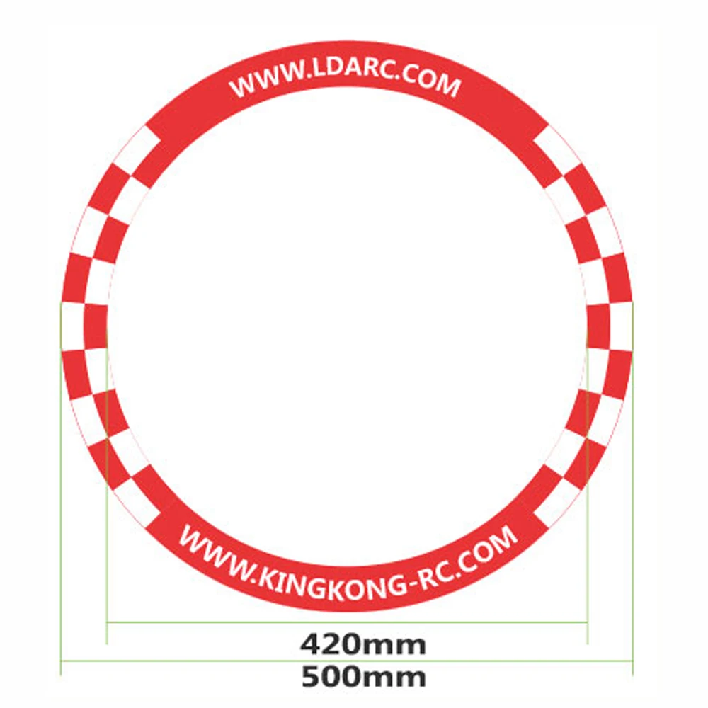 LDARC 500mm FPV Gate, Portable - Drone Racing Flag recension och pris